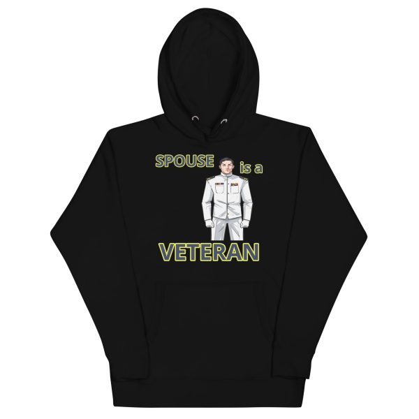 SPOUSE IS A VETERAN TOO FIFE Unisex Hoodie