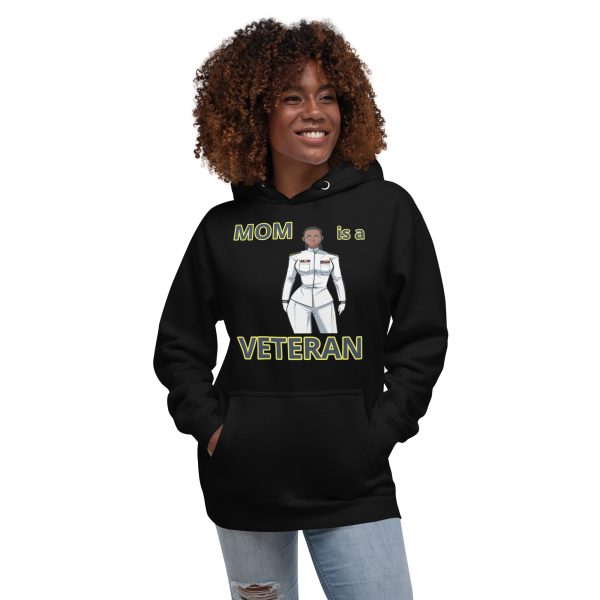 MOM IS A VETERAN TOO FIFE Unisex Hoodie