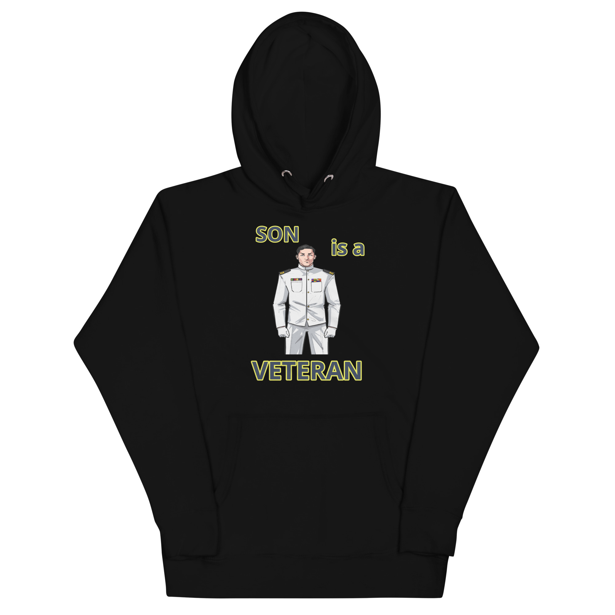 SON IS A VETERAN TOO FIFE Unisex Hoodie