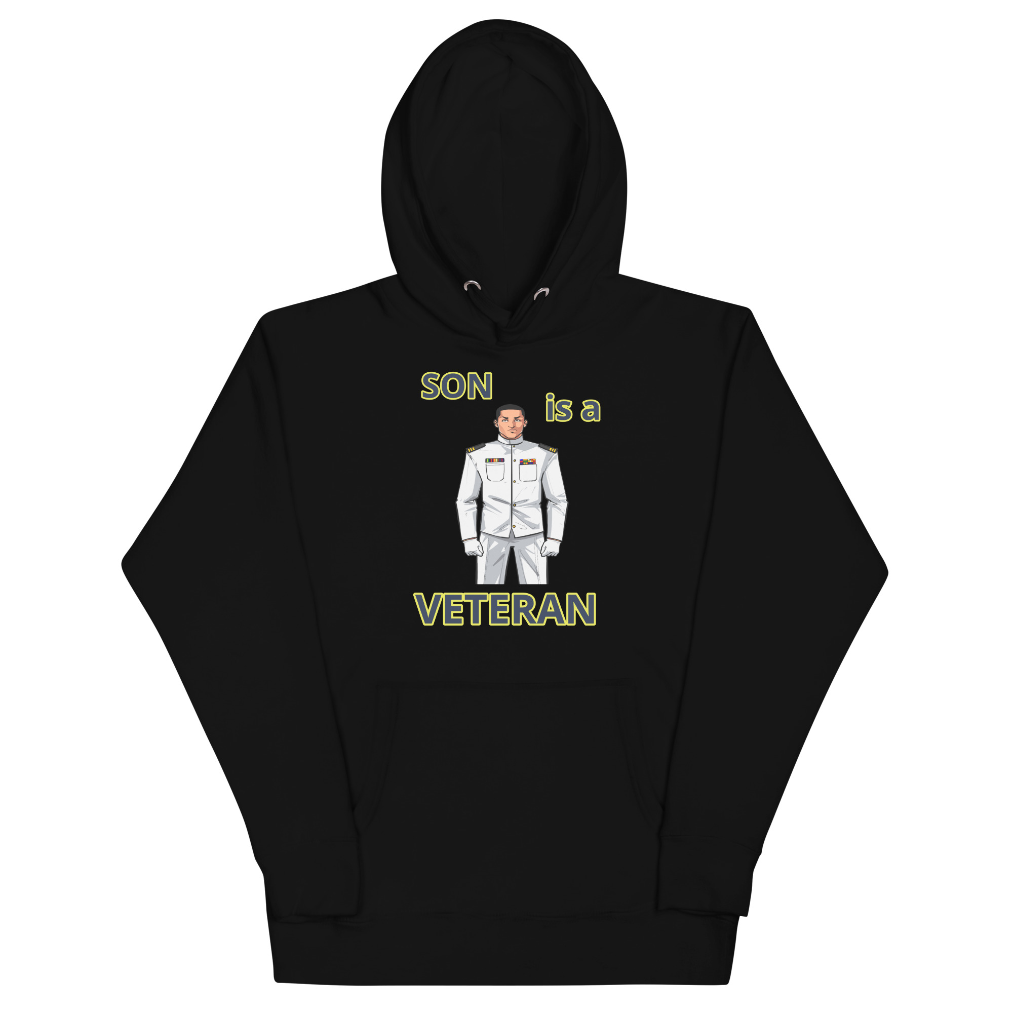 SON IS A VETERAN TOO FIFE Unisex Hoodie