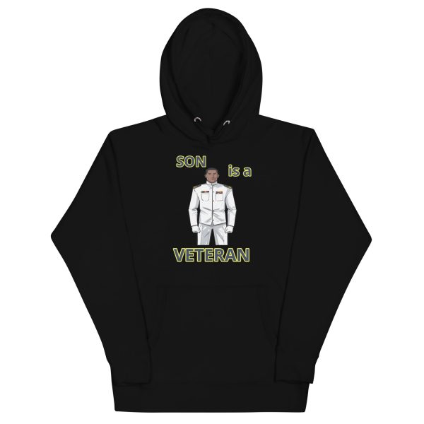 SON IS A VETERAN TOO FIFE Unisex Hoodie