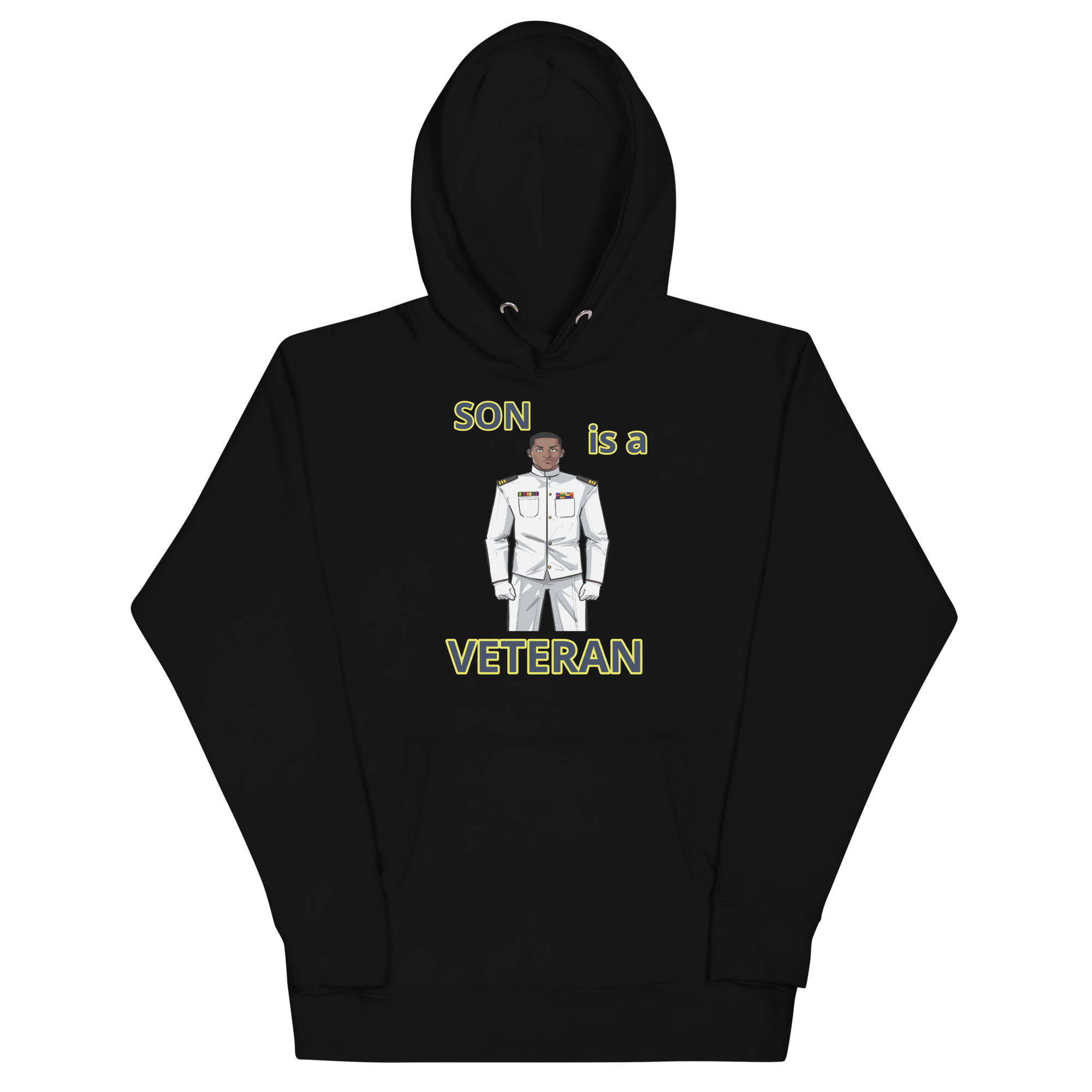 SON IS A VETERAN TOO FIFE Unisex Hoodie
