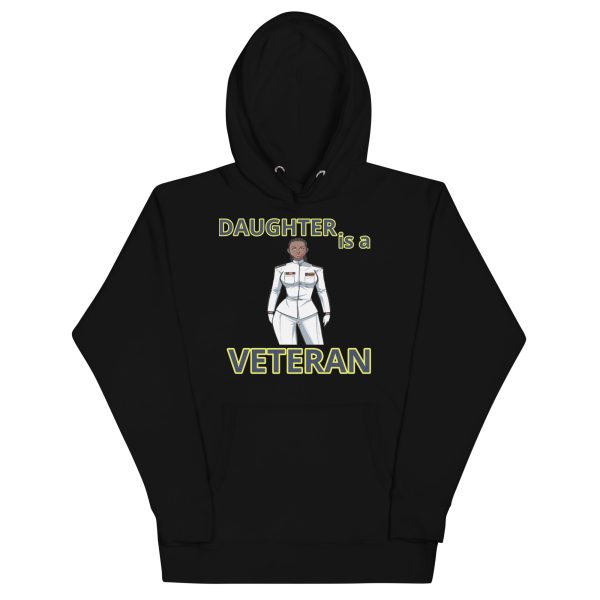 DAUGHTER IS A VETERAN TOO FIFE Unisex Hoodie
