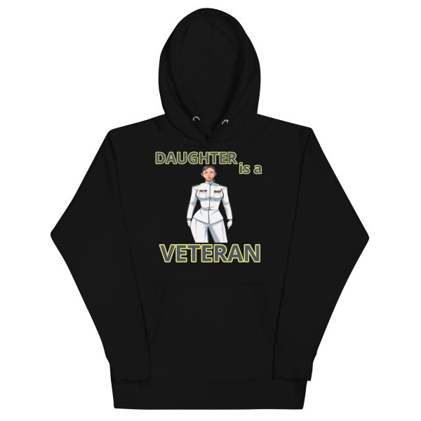DAUGHTER IS A VETERAN TOO FIFE Unisex Hoodie