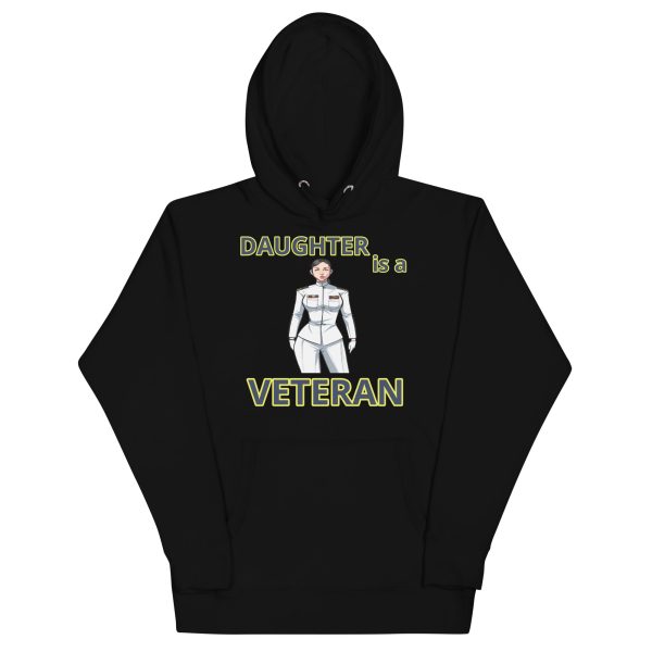 DAUGHTER IS A VETERAN TOO FIFE Unisex Hoodie