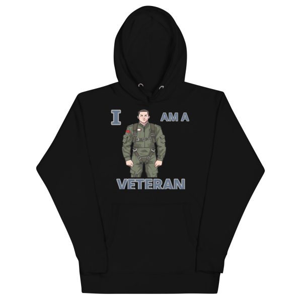 I AM A  VETERAN TOO FIFE Unisex Hoodie