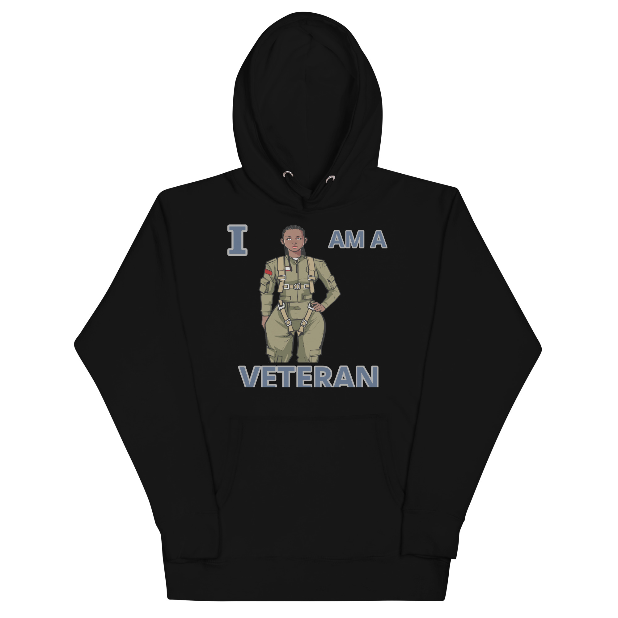 I AM A VETERAN TOO FIFE Unisex Hoodie