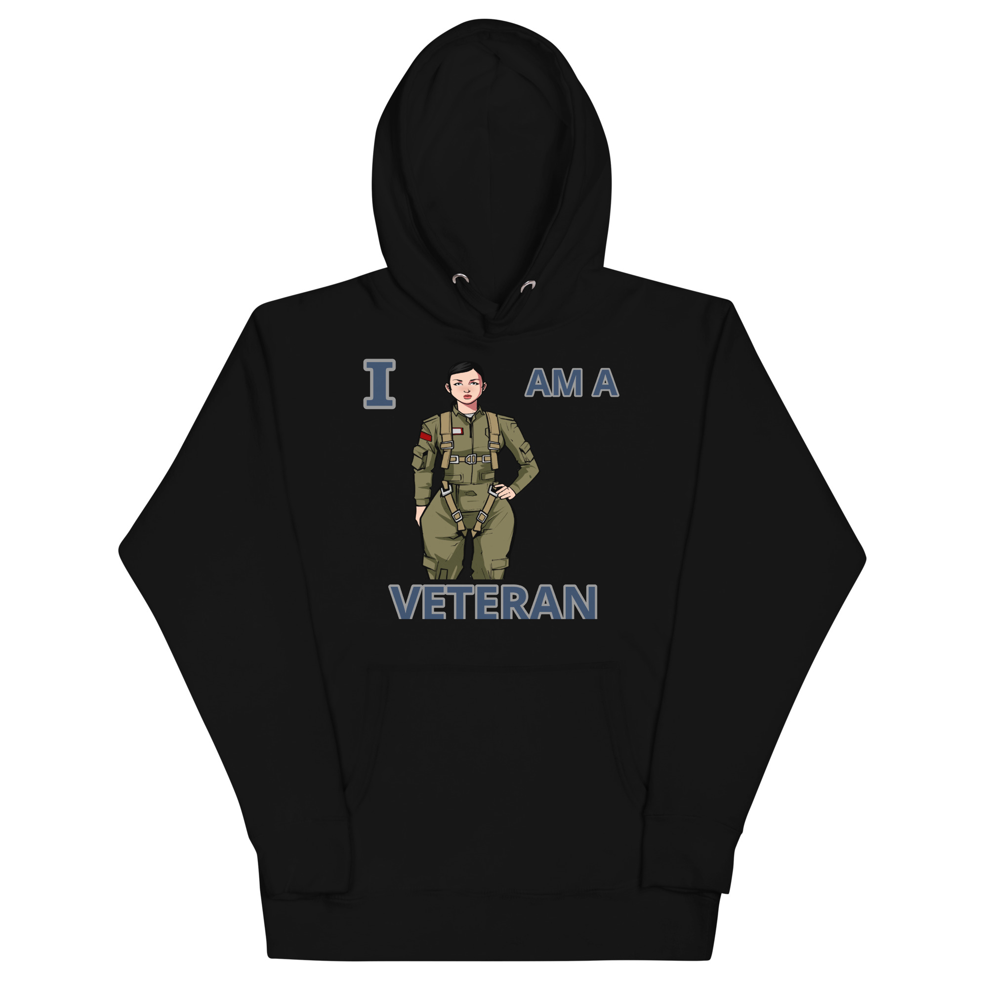 I AM A VETERAN TOO FIFE Unisex Hoodie