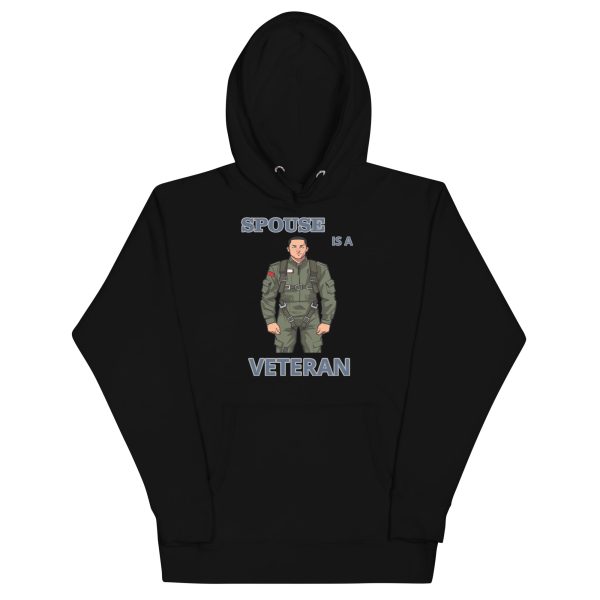 SPOUSE IS A VETERAN TOO FIFE Unisex Hoodie