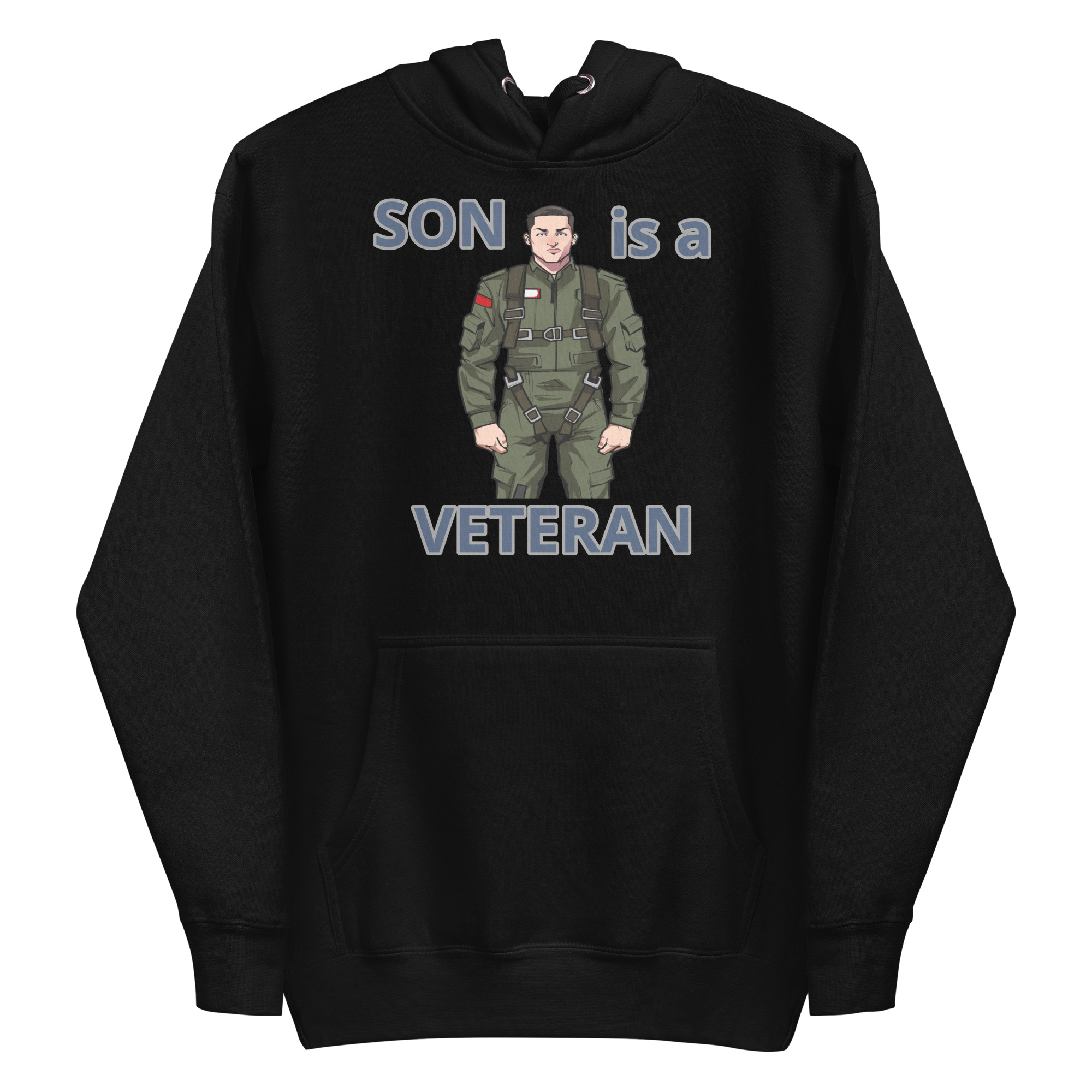 SON IS A VETERAN TOO FIFE Unisex Hoodie