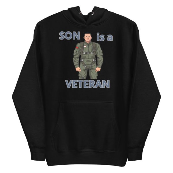 SON IS A VETERAN TOO FIFE Unisex Hoodie