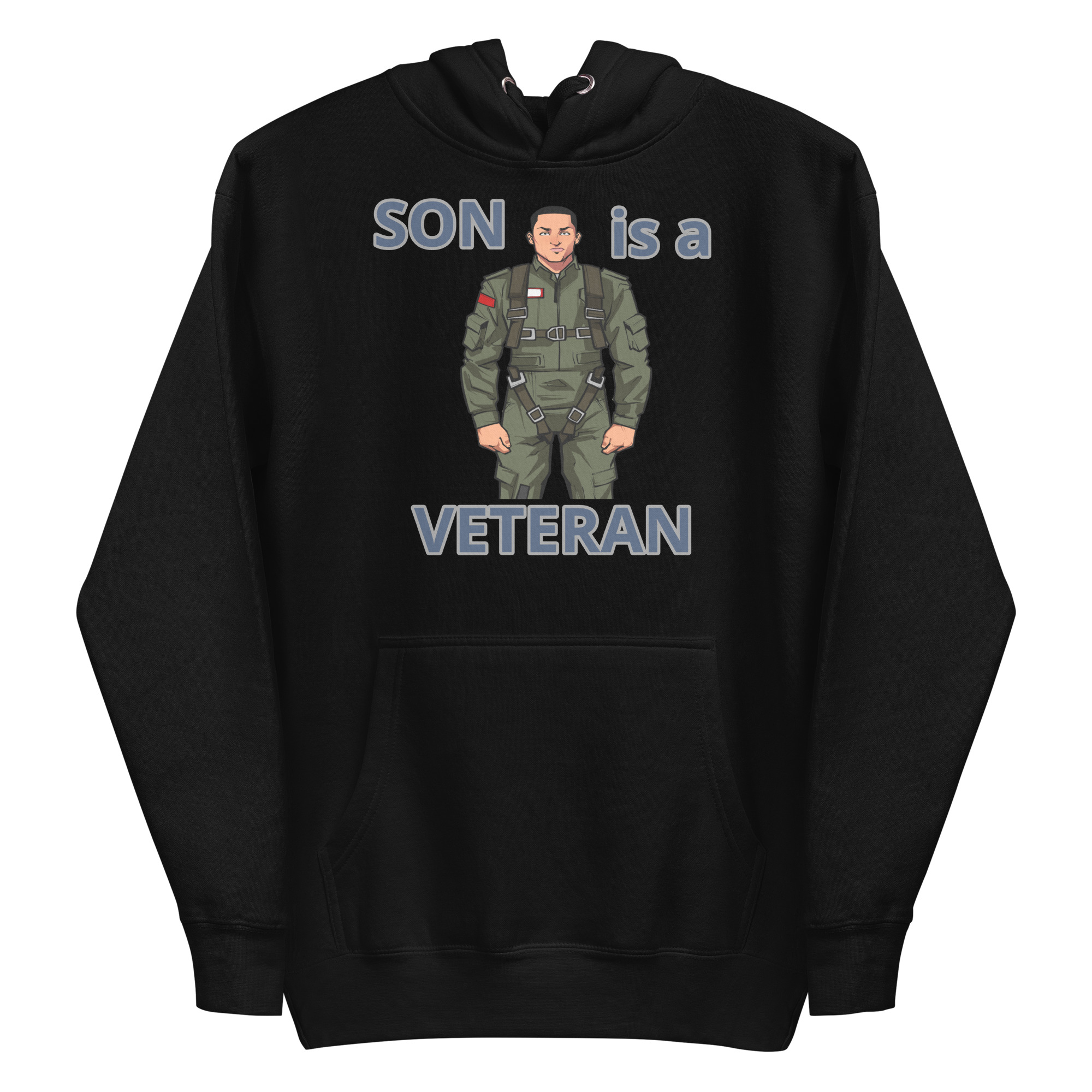 SON IS A VETERAN TOO FIFE Unisex Hoodie