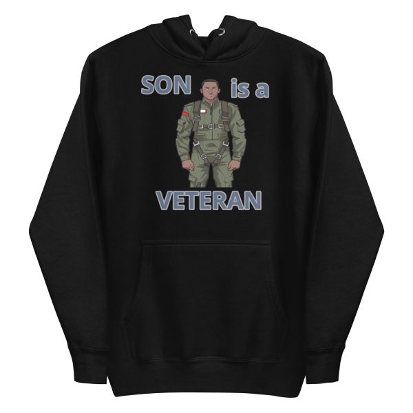 SON IS A VETERAN TOO FIFE Unisex Hoodie