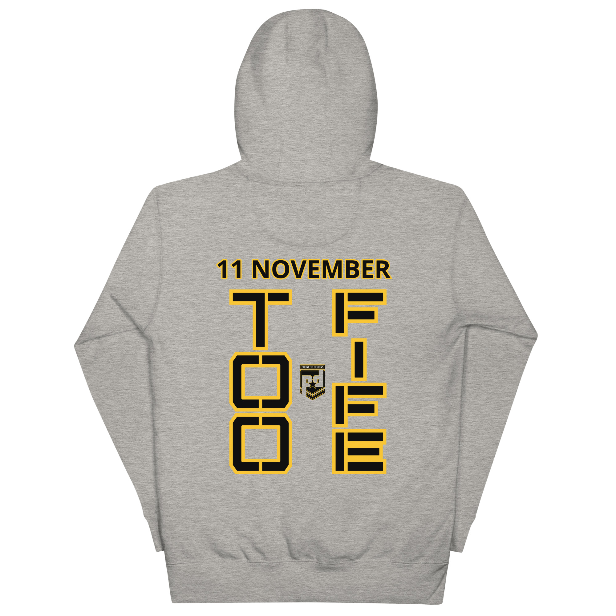 MOM IS A VETERAN TOO FIFE Unisex Hoodie - Image 4