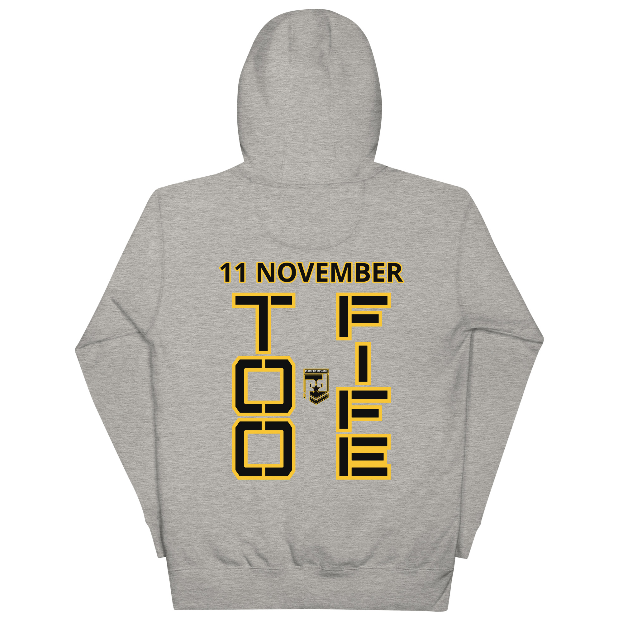 MOM IS A VETERAN TOO FIFE Unisex Hoodie - Image 4