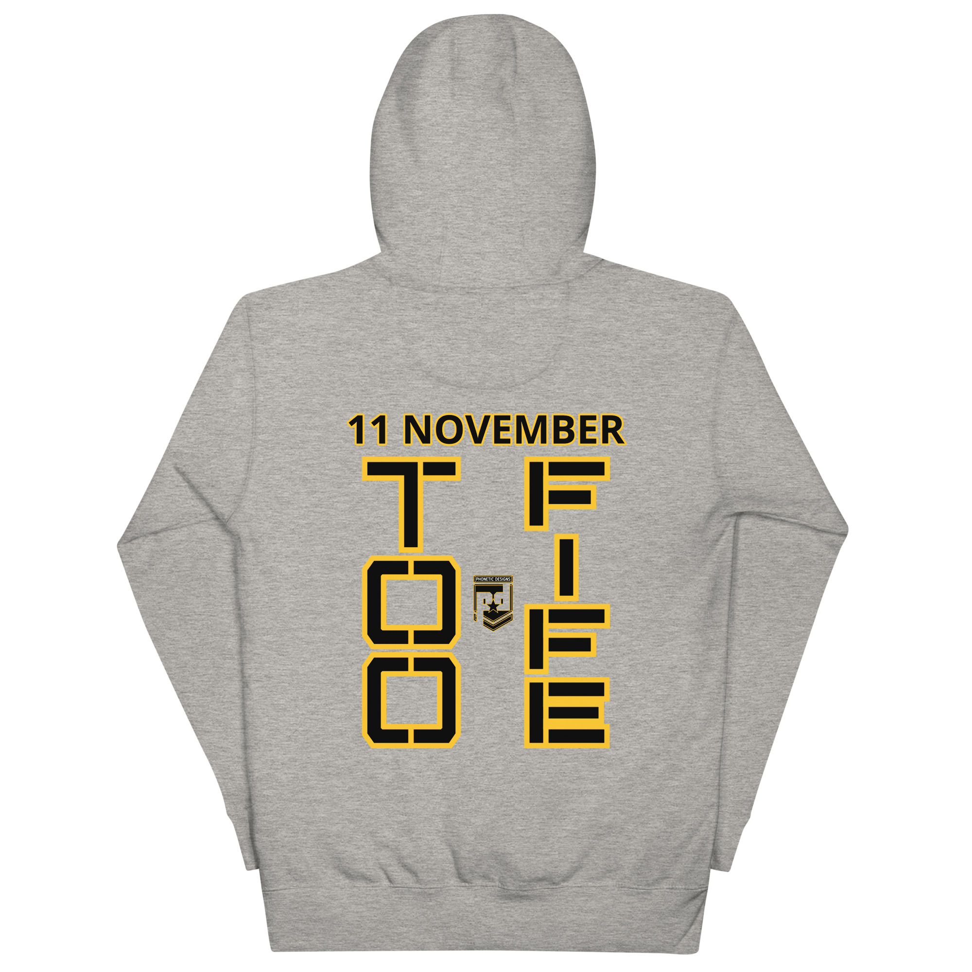 DAD IS A VETERAN TOO FIFE Unisex Hoodie - Image 4