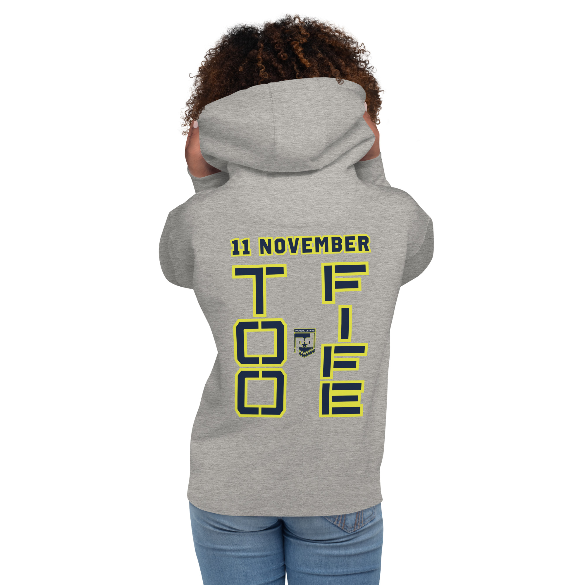 MOM IS A VETERAN TOO FIFE Unisex Hoodie - Image 6