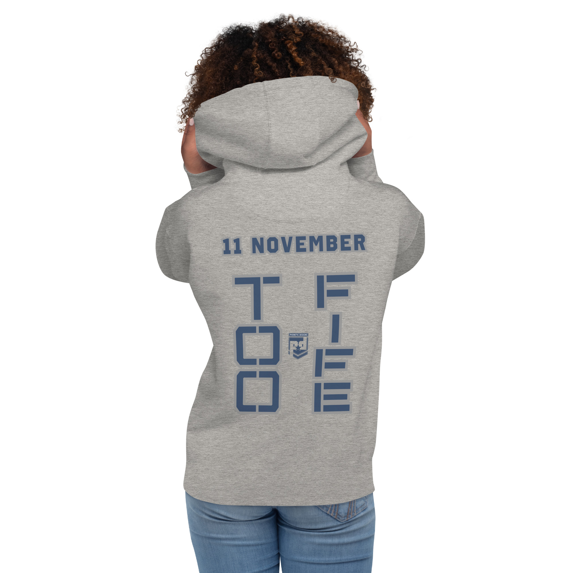 GRANDMA IS VETERAN TOO FIFE Unisex Hoodie - Image 6
