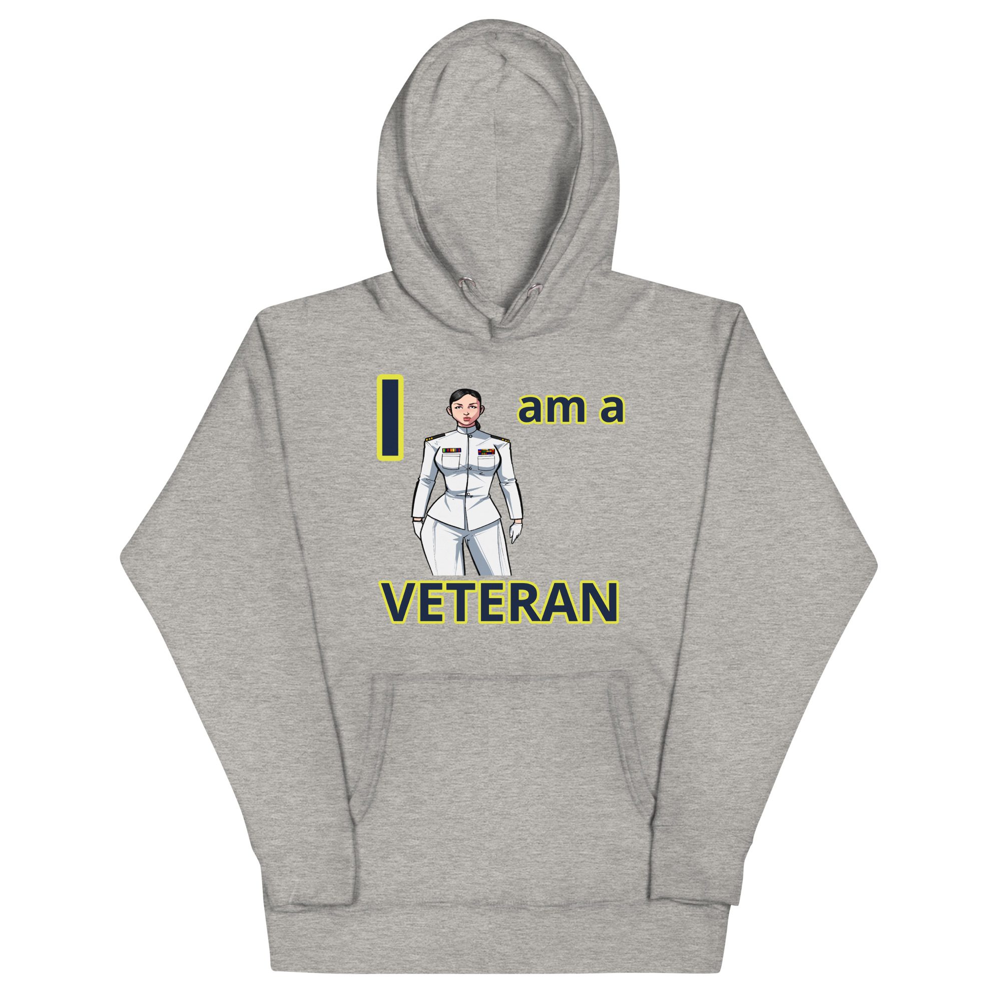 I AM A VETERAN TOO FIFE Unisex Hoodie - Image 3