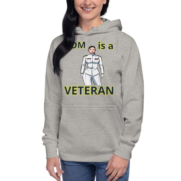 MOM IS A VETERAN TOO FIFE Unisex Hoodie