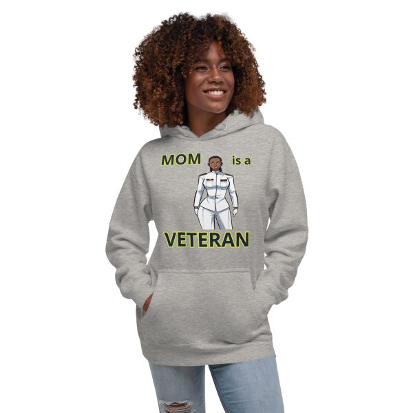 MOM IS A VETERAN TOO FIFE Unisex Hoodie