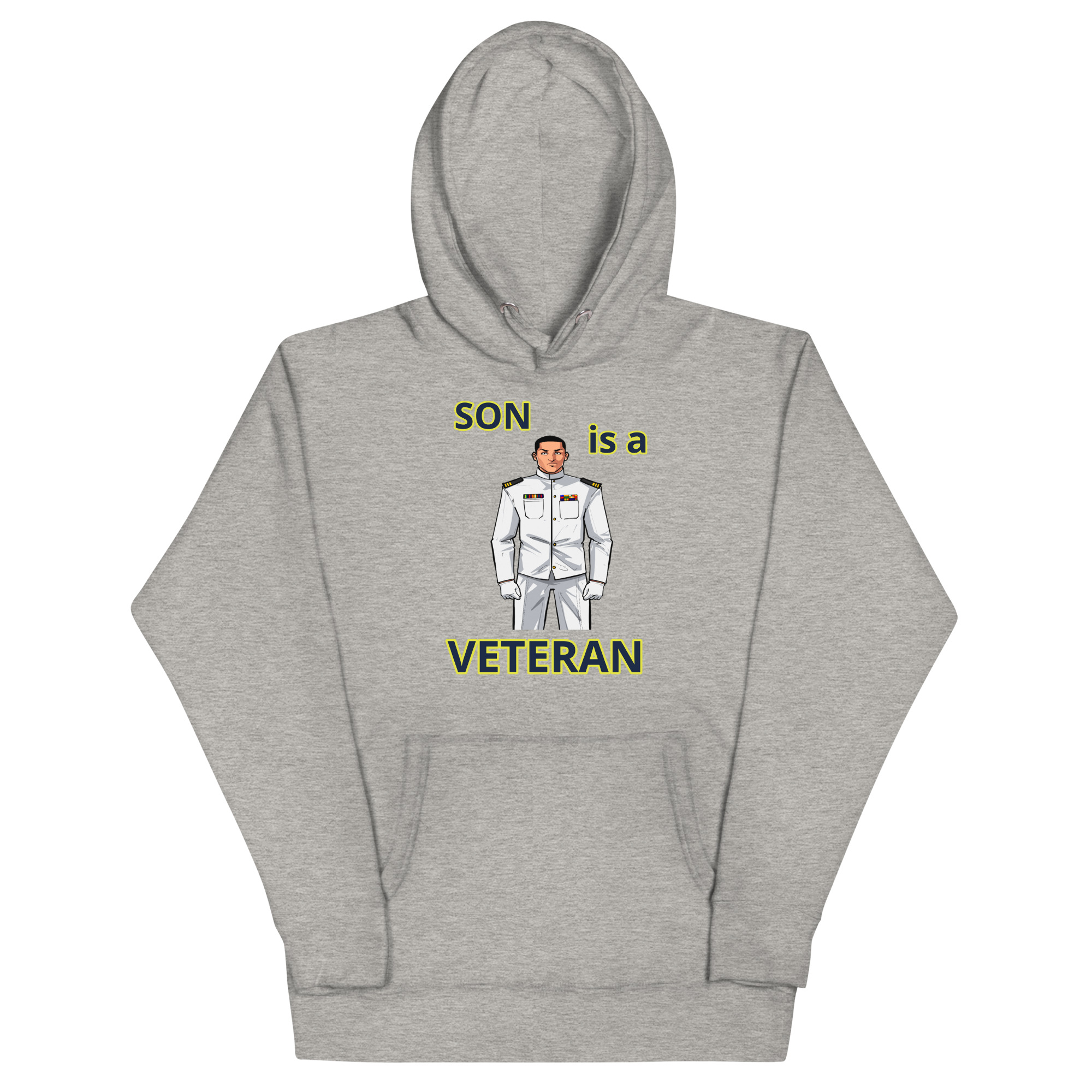SON IS A VETERAN TOO FIFE Unisex Hoodie - Image 3