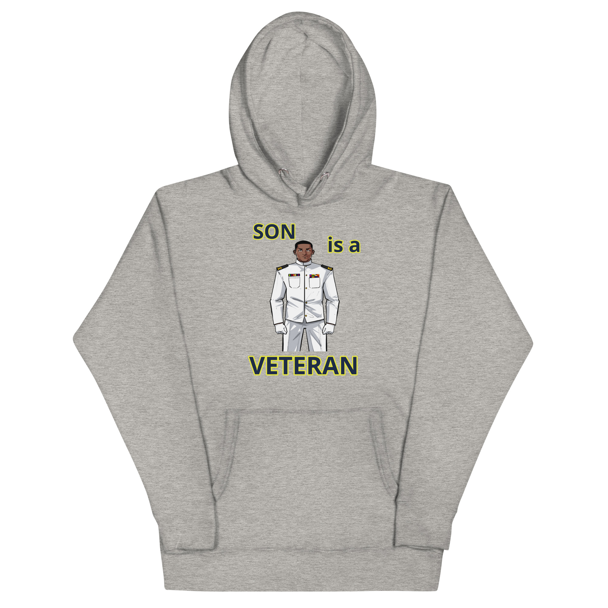 SON IS A VETERAN TOO FIFE Unisex Hoodie - Image 3