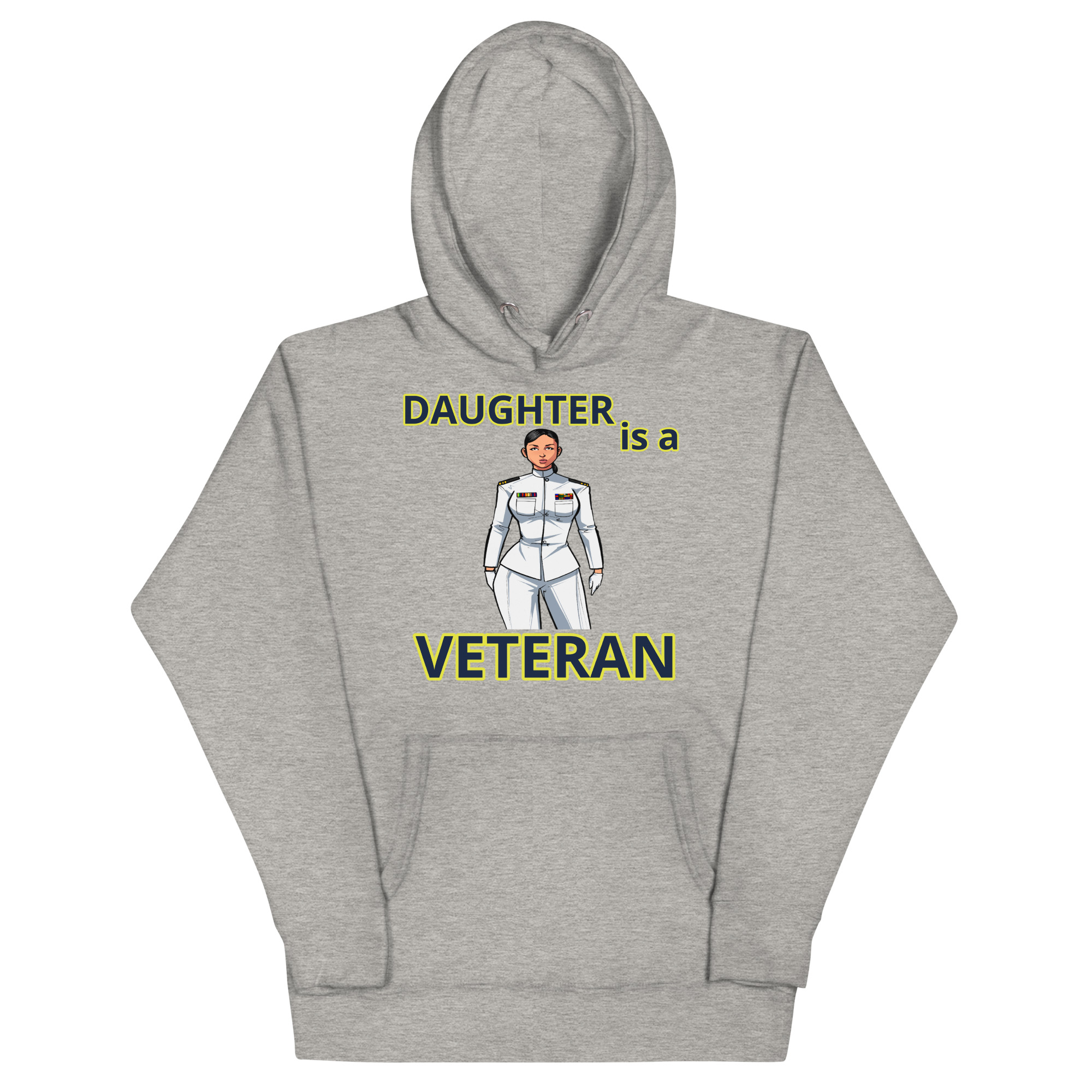 DAUGHTER IS A VETERAN TOO FIFE Unisex Hoodie - Image 3