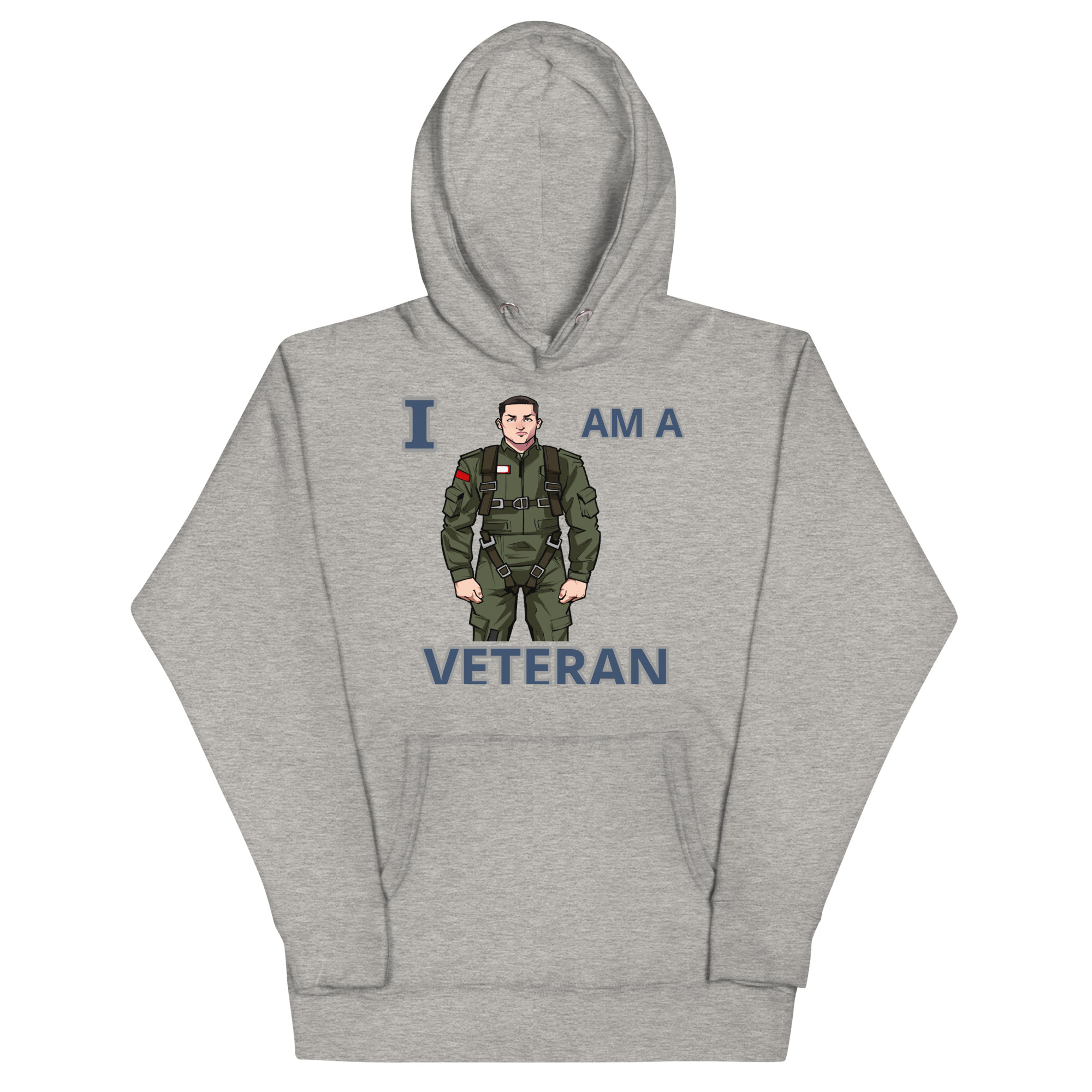 I AM A VETERAN TOO FIFE Unisex Hoodie - Image 3