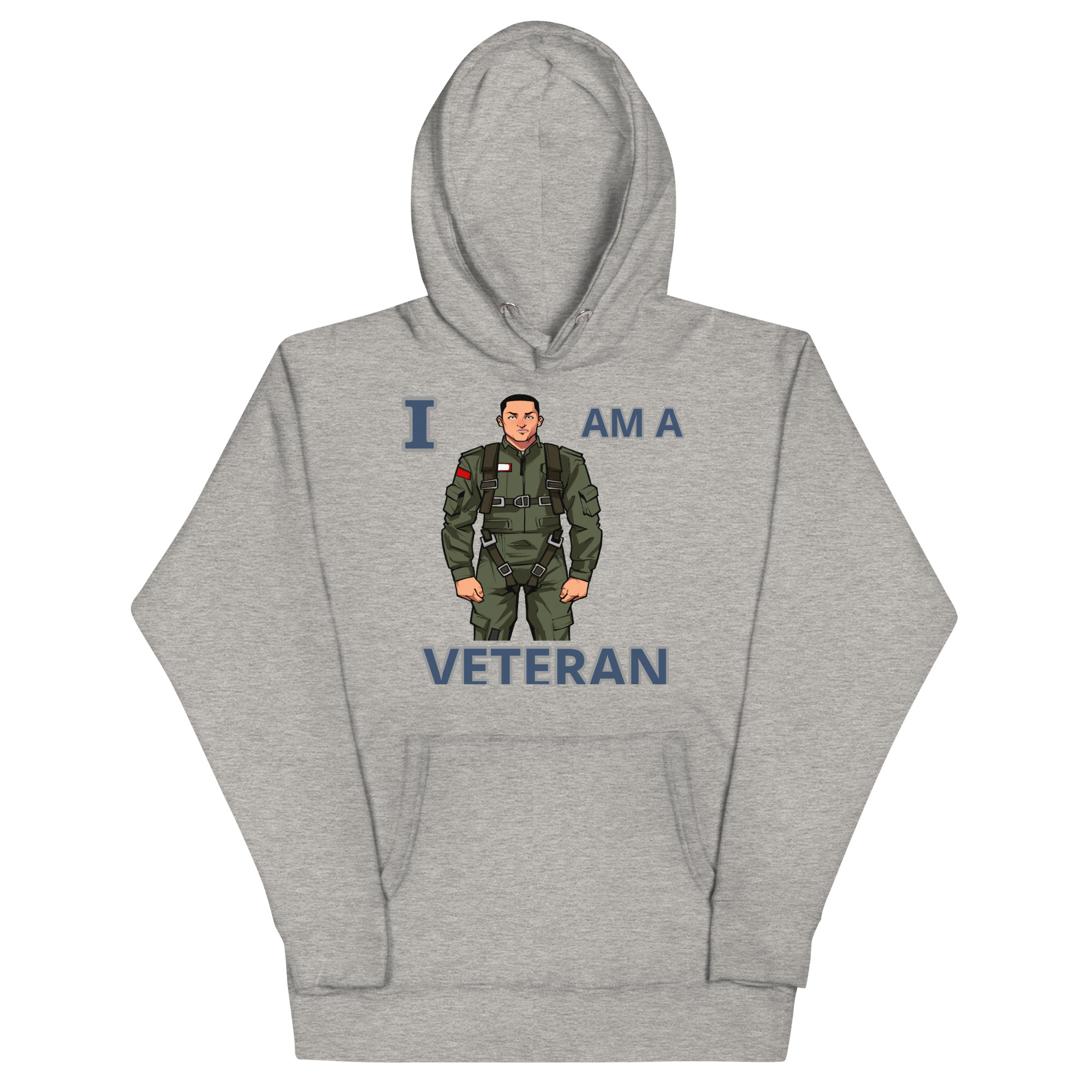I AM A VETERAN TOO FIFE Unisex Hoodie - Image 3