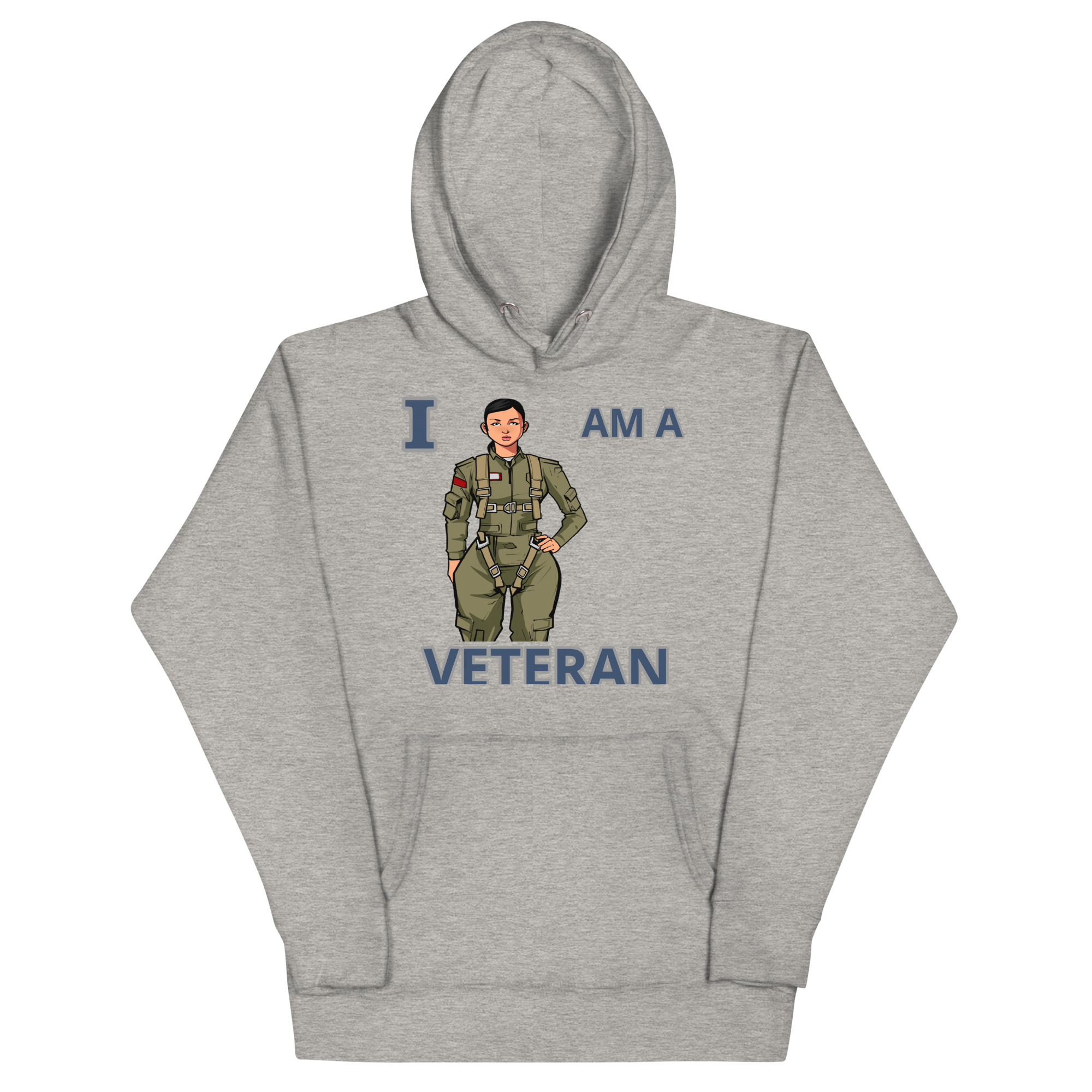 I AM A VETERAN TOO FIFE Unisex Hoodie - Image 3