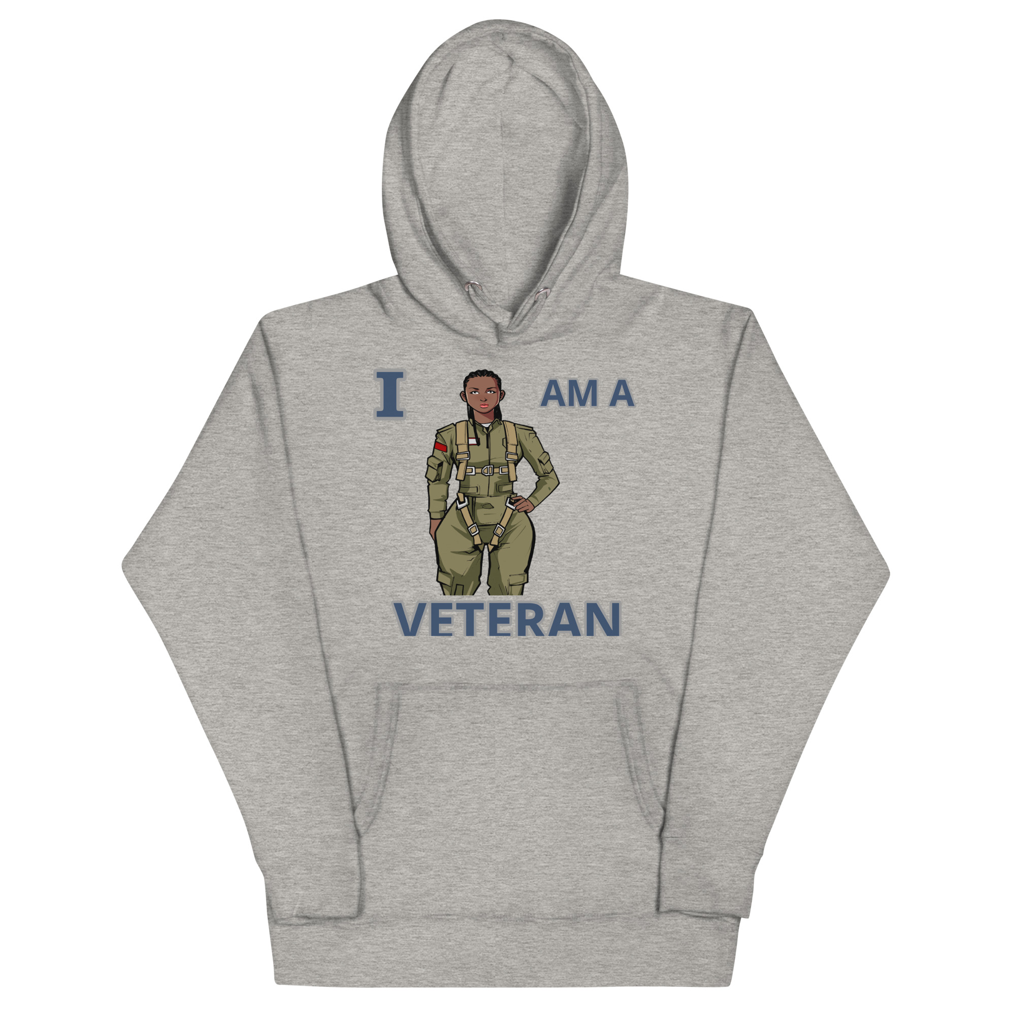 I AM A VETERAN TOO FIFE Unisex Hoodie - Image 3