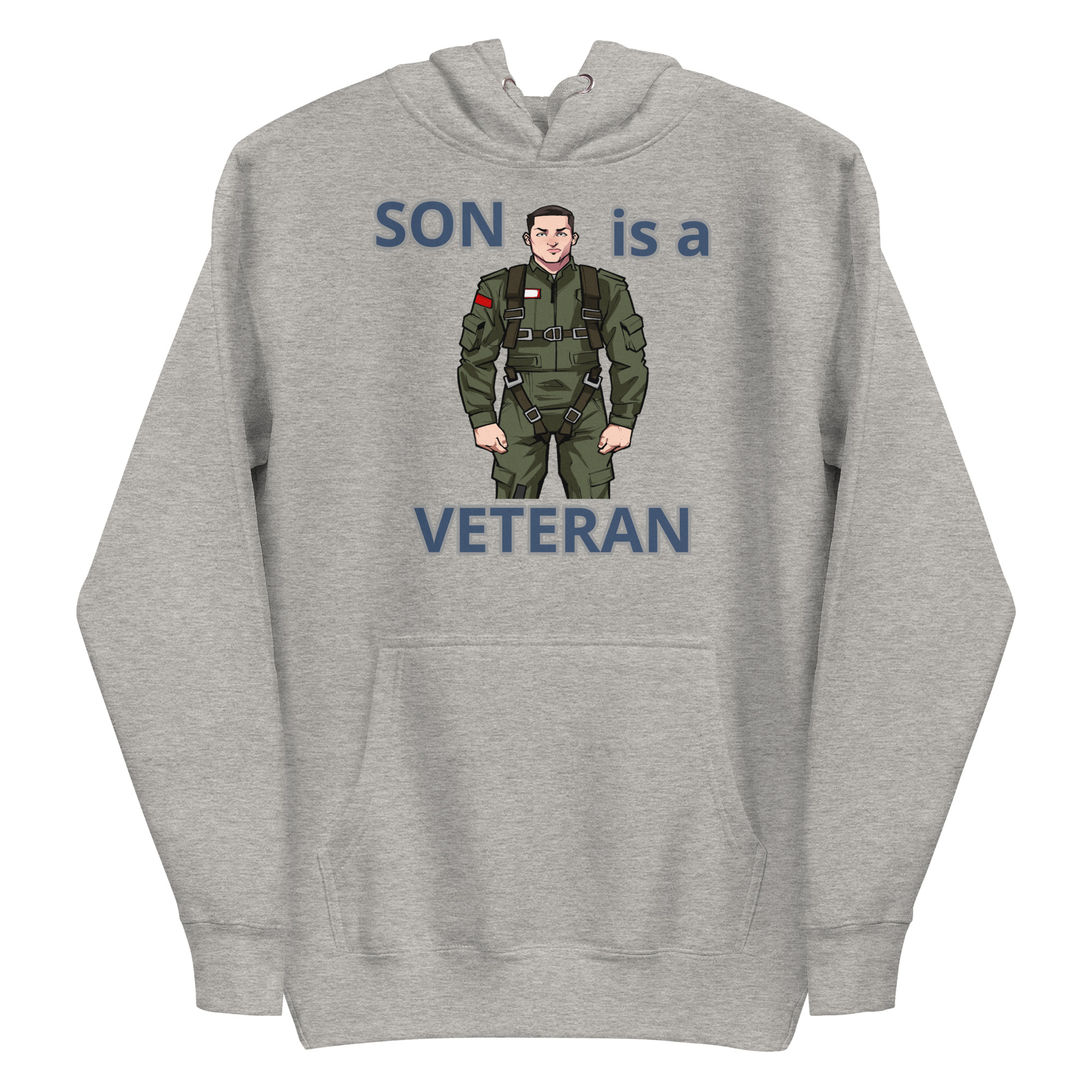 SON IS A VETERAN TOO FIFE Unisex Hoodie - Image 3