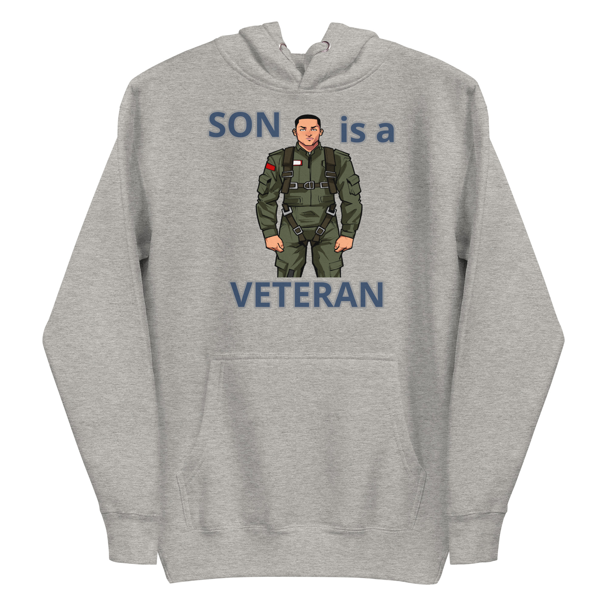 SON IS A VETERAN TOO FIFE Unisex Hoodie - Image 3