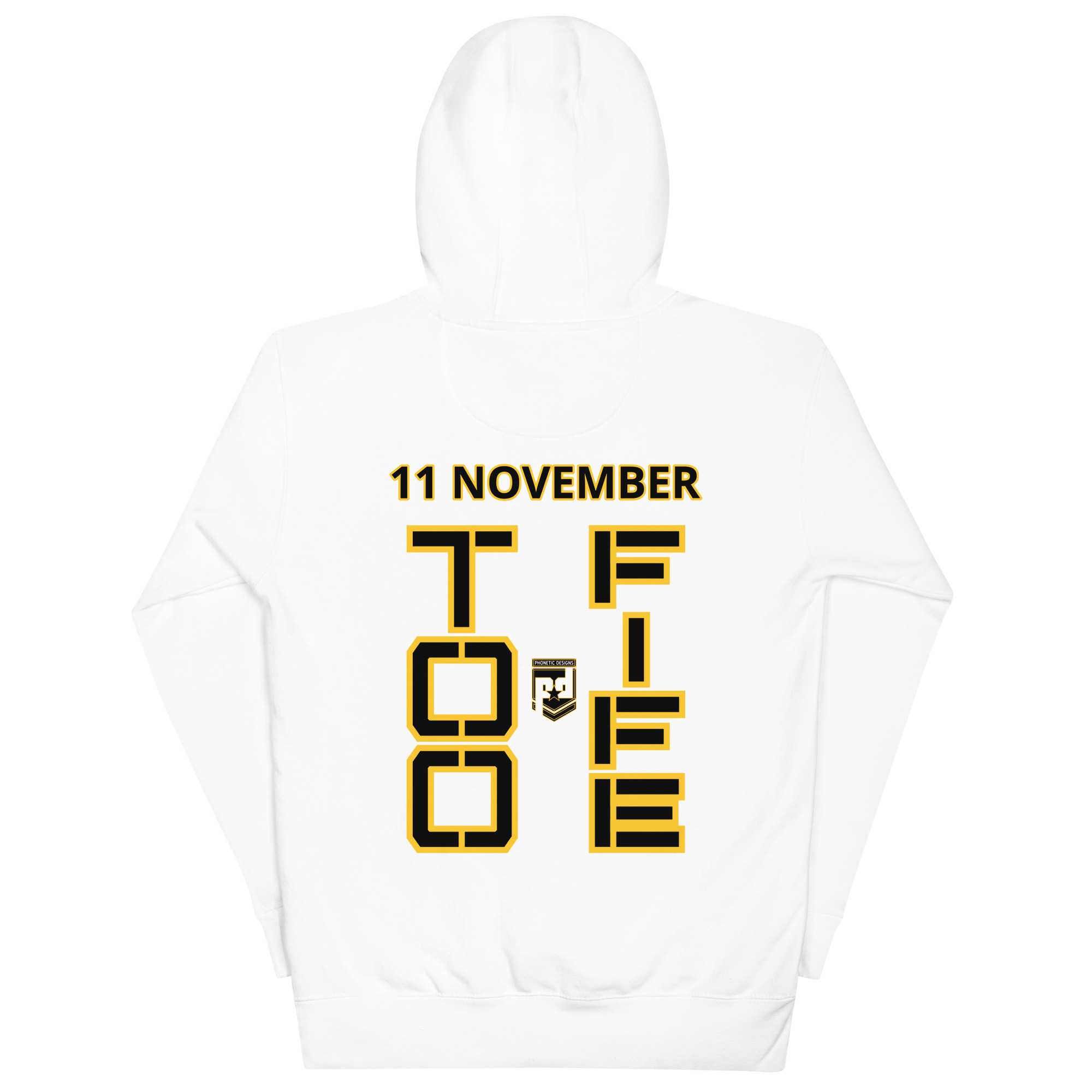 DAD IS A VETERAN TOO FIFE Unisex Hoodie - Image 6