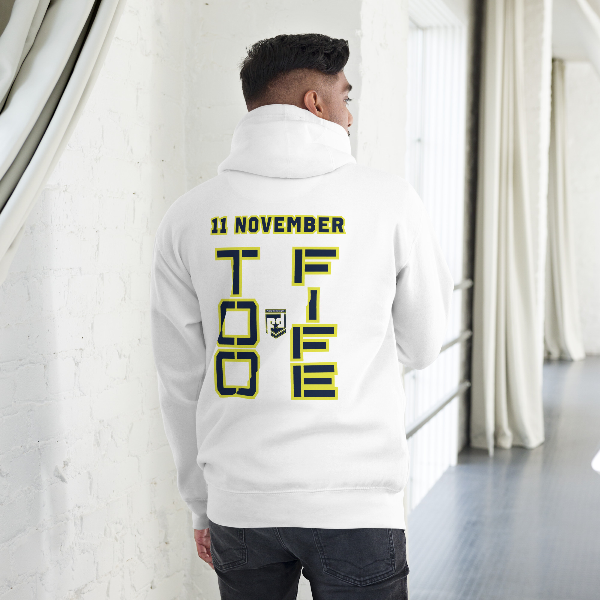 GRANDPA IS A VETERAN TOO FIFE Unisex Hoodie - Image 6