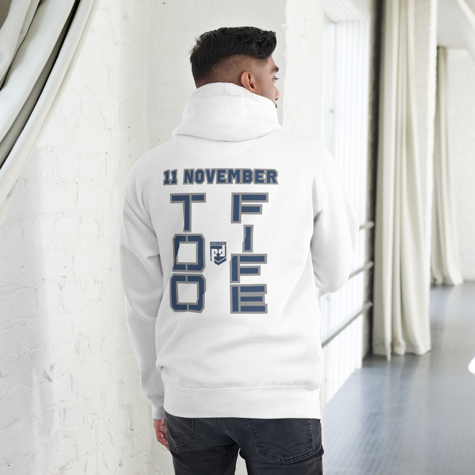 GRANDPA IS A VETERAN TOO FIFE Unisex Hoodie - Image 6