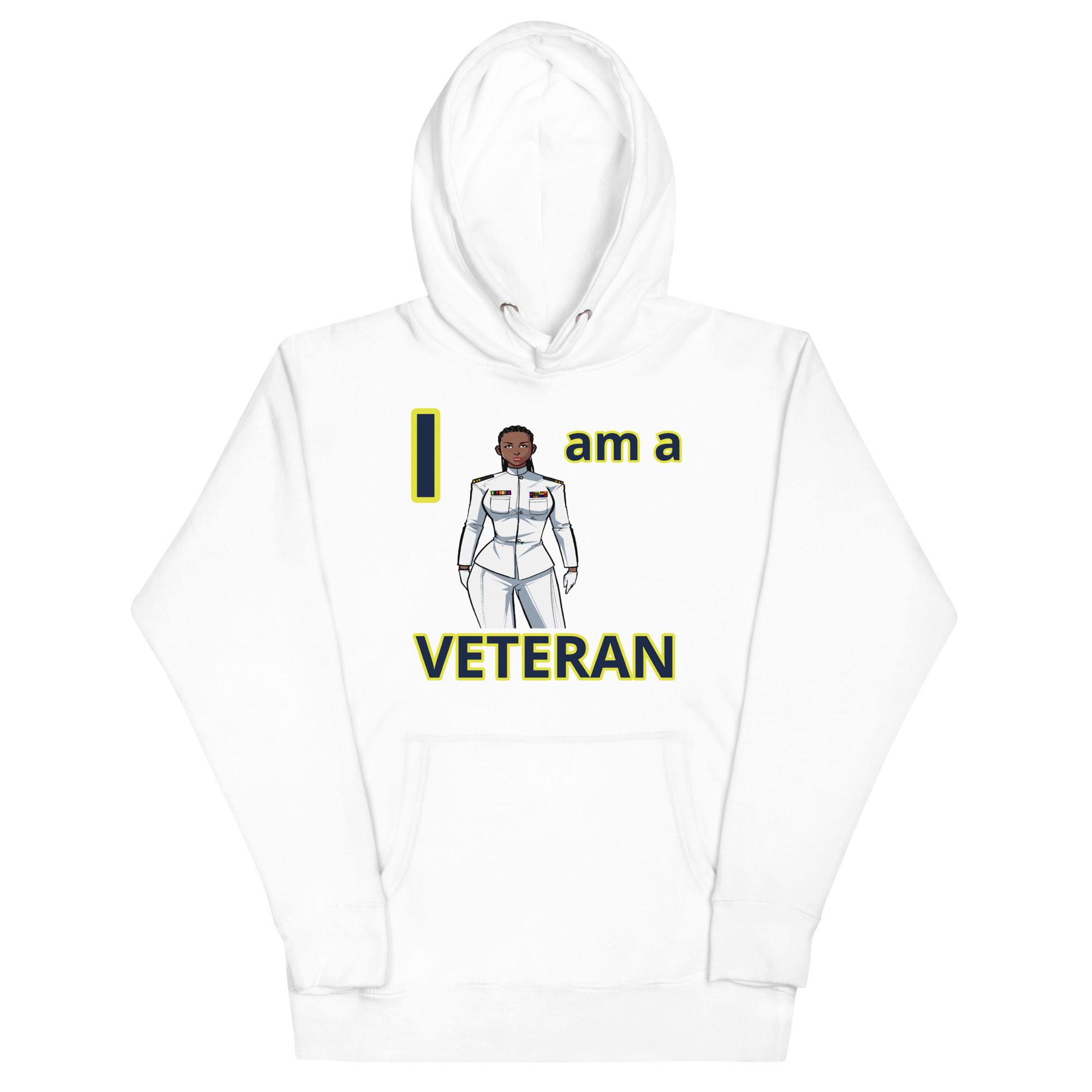I AM A VETERAN TOO FIFE Unisex Hoodie - Image 5