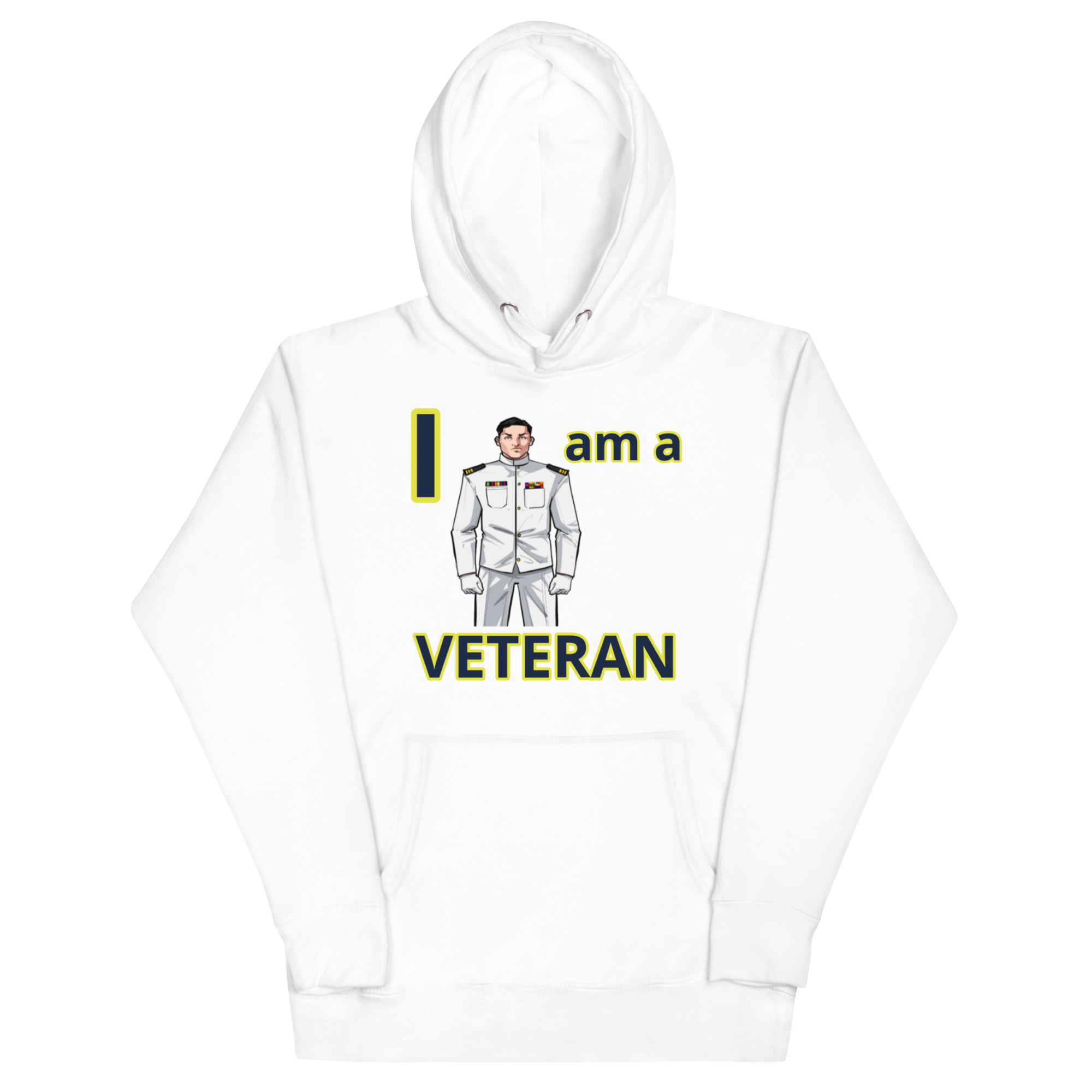 I AM A VETERAN TOO FIFE Unisex Hoodie - Image 5