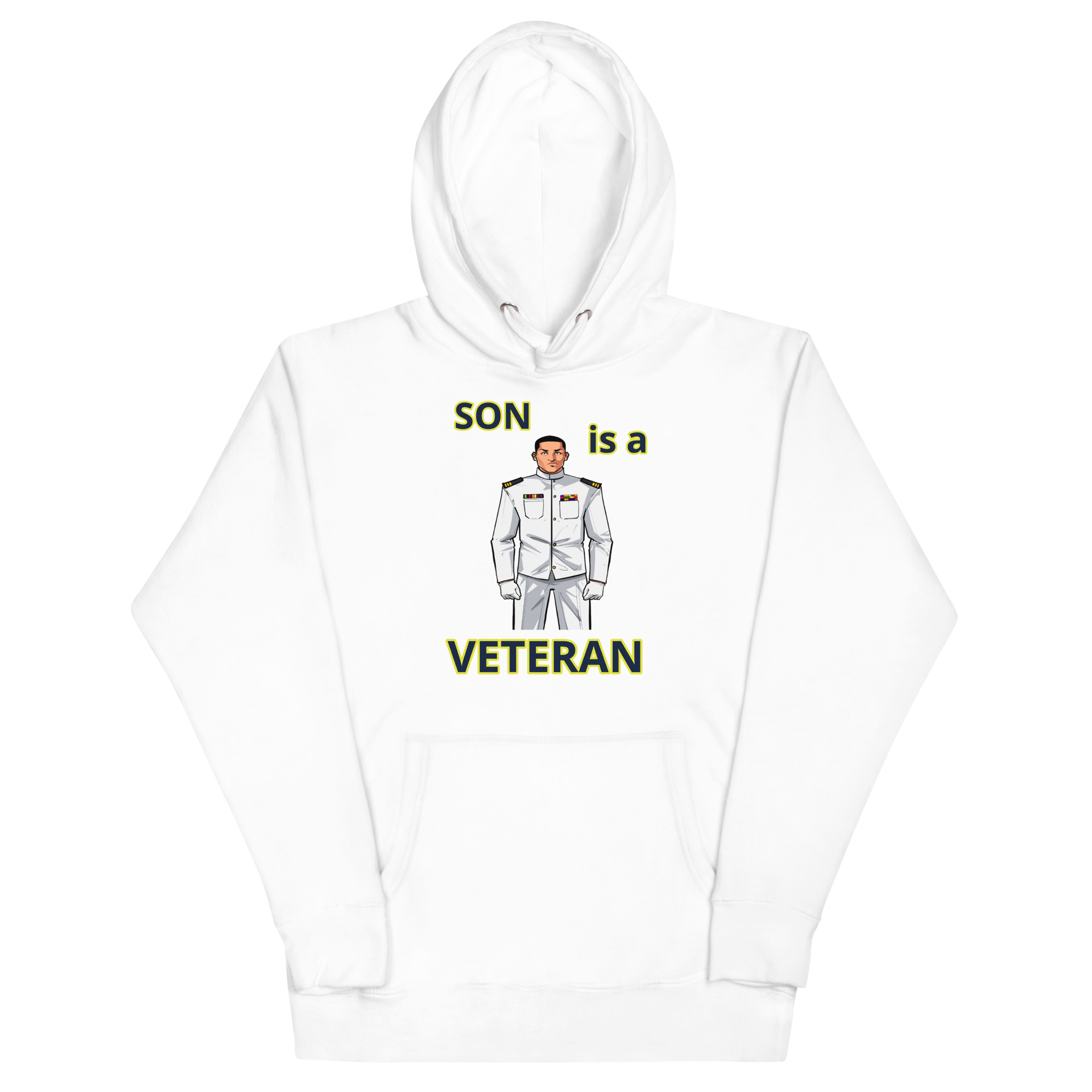 SON IS A VETERAN TOO FIFE Unisex Hoodie - Image 5