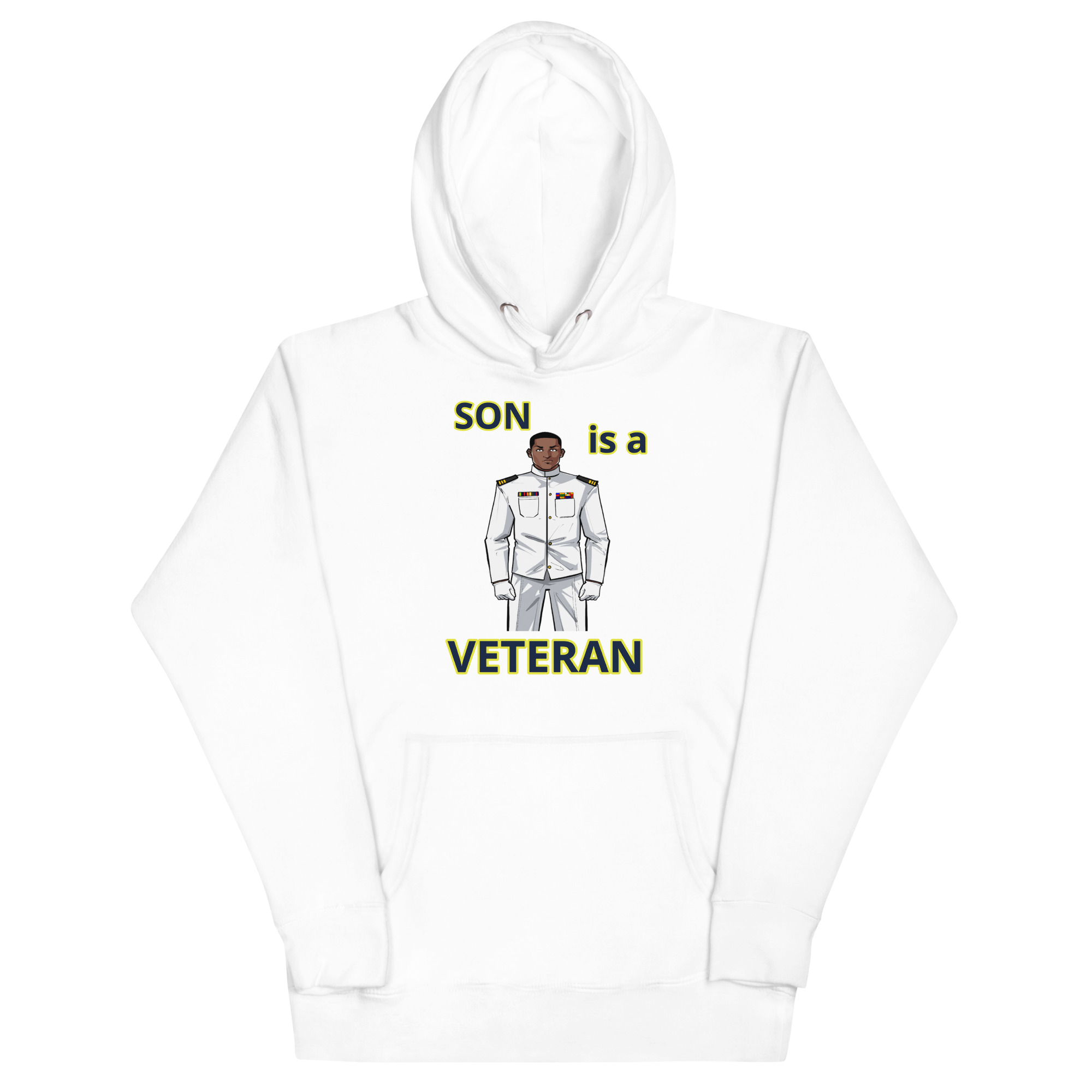 SON IS A VETERAN TOO FIFE Unisex Hoodie - Image 5