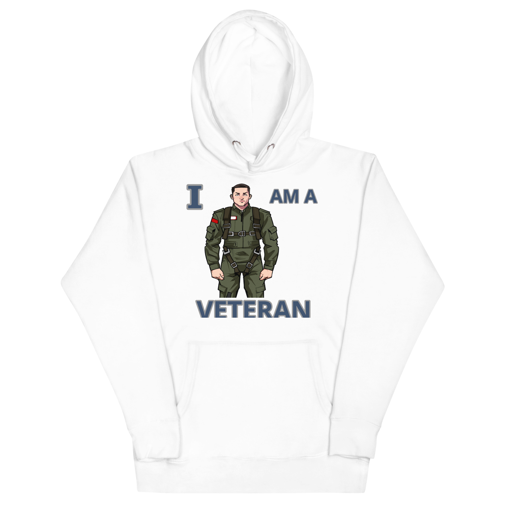 I AM A VETERAN TOO FIFE Unisex Hoodie - Image 5