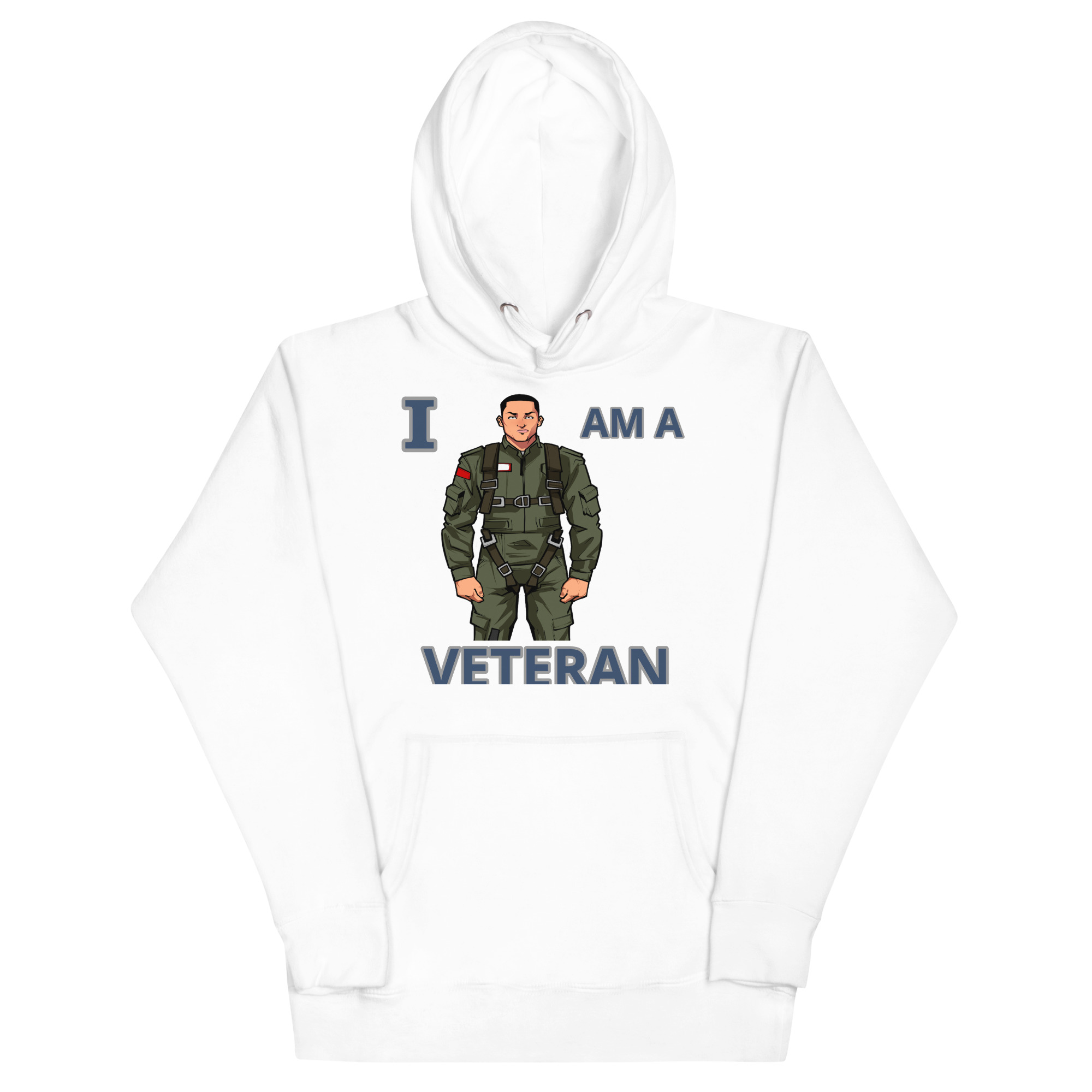 I AM A VETERAN TOO FIFE Unisex Hoodie - Image 5