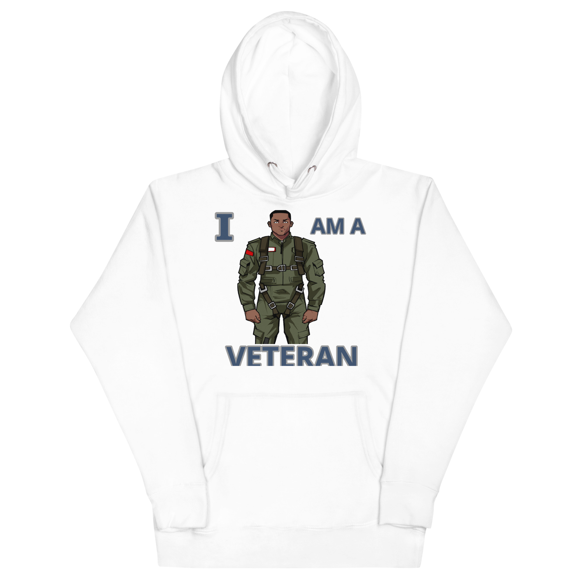 I AM A VETERAN TOO FIFE Unisex Hoodie - Image 5