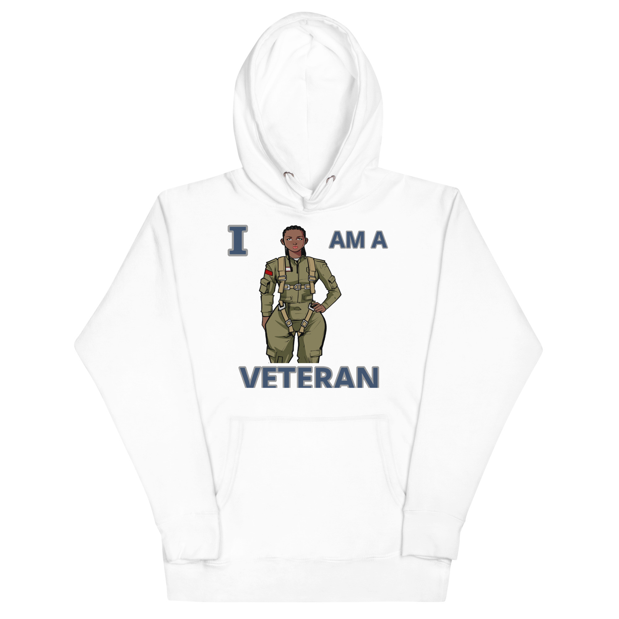 I AM A VETERAN TOO FIFE Unisex Hoodie - Image 5