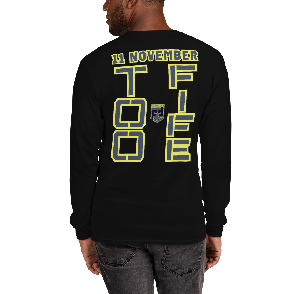 GRANDMA IS A VETERAN TOO FIFE Long Sleeve Shirt - Image 2