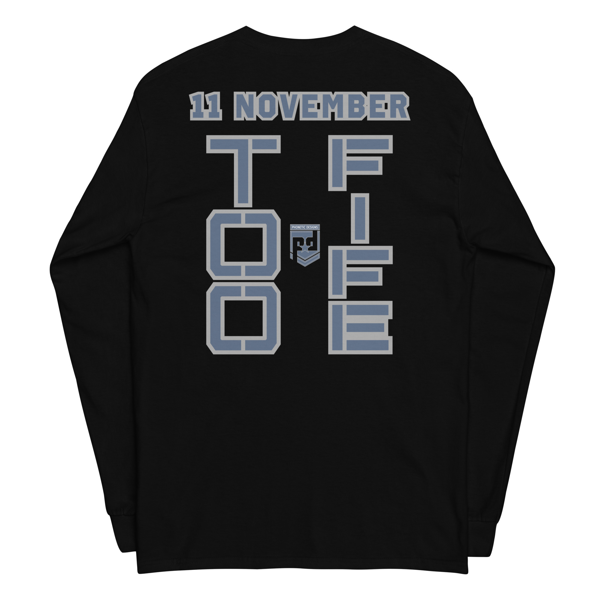SPOUSE IS A VETERAN TOO FIFE Long Sleeve Shirt - Image 2