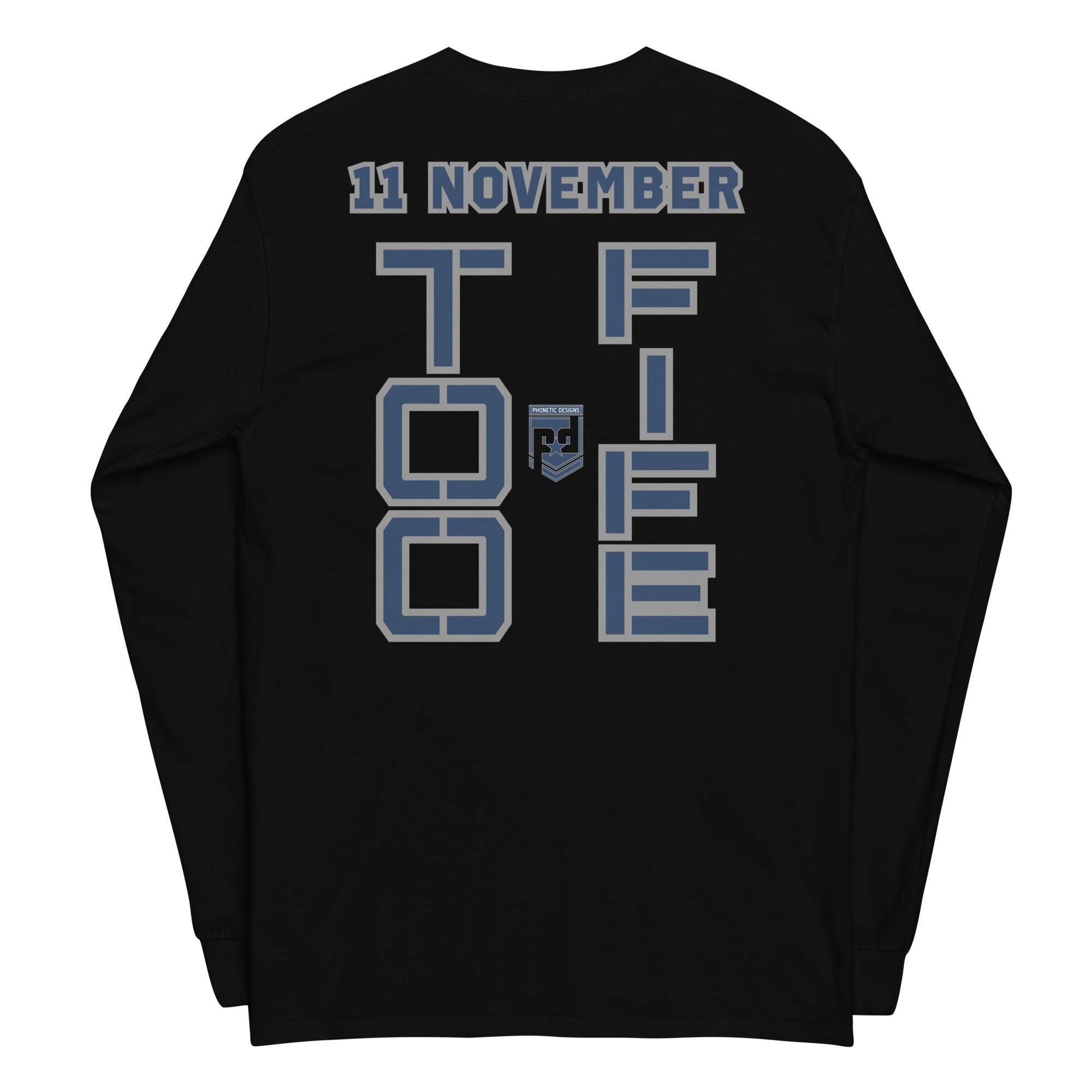 SPOUSE IS A VETERAN TOO FIFE Long Sleeve Shirt - Image 2