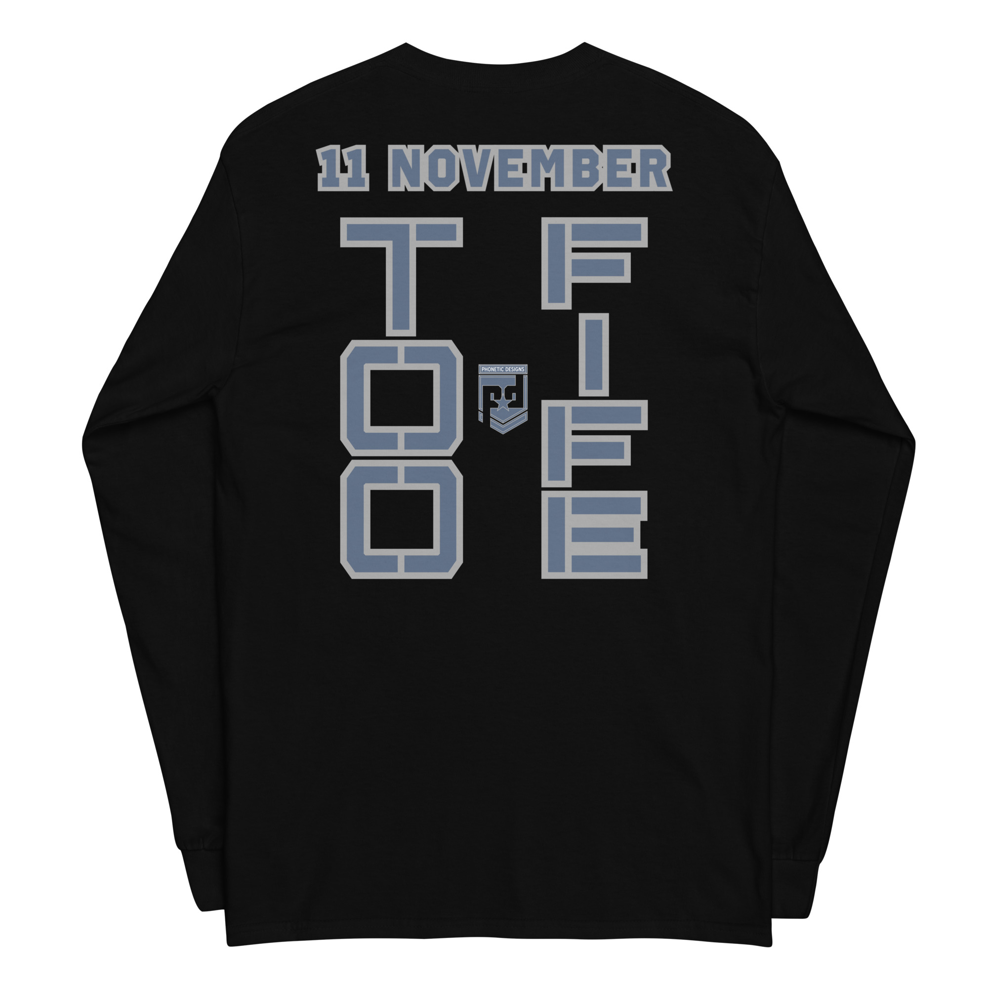 SPOUSE IS A VETERAN TOO FIFE Long Sleeve Shirt - Image 2