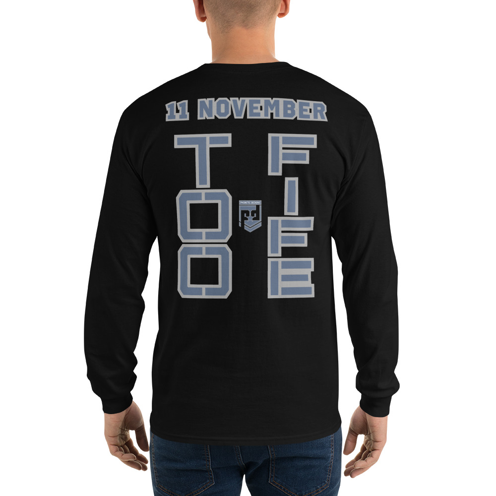 GRANDMA IS A VETERAN TOO FIFE Long Sleeve Shirt - Image 4